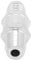Clapet Anti-retour en Ligne à Sens Unique Anti-retour Air Eau Gaz Clapet Anti-retour en Alliage D'aluminium pour Carburant Essence Huile Essence Eau (16mm)