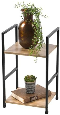 Urban living Colorado Etagere Design Leiter 2 Stufen 29X23,5XH48CM
