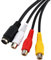 GOWENIC VGA SVGA zu S Video AV TV Adapter Konverterkabel für PC Laptop