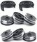 hipyzzz Nylon Doppel Spulen für LIDL Parkside Akku-Rasentrimmer PRTA 20-Li A1,B2,C3;PRT 550 A1, A3;PRT 300 A1（6 Spulen + 2 Spulenabdeckung）