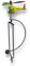 Crispe Home & Garden | Windspiel Hubschrauber 133 cm | Deko Gartenstecker | Gartendekoration Metall | Gartendeko Hubschrauber | Hochwertig und langlebig