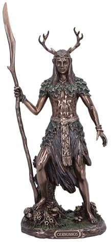 Nemesis Now Cernunnos Figur Der gehörnte Gott, 26 cm, Griechisch des Waldes