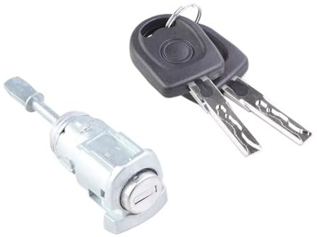 XIAOYANS Car Türschloss Für VW Für Lupo Für Golf IV 4 Mk4 Für Bora Für Jetta Für Passat Für Polo 9N Vorne Links Auto Schlüssel Türschloss Zylinder 604837167 Türschloss Stellmotor