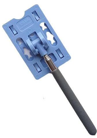Porte-cartes télescopique universel pour voiture - Pour tous les véhicules et voitures (bleu)