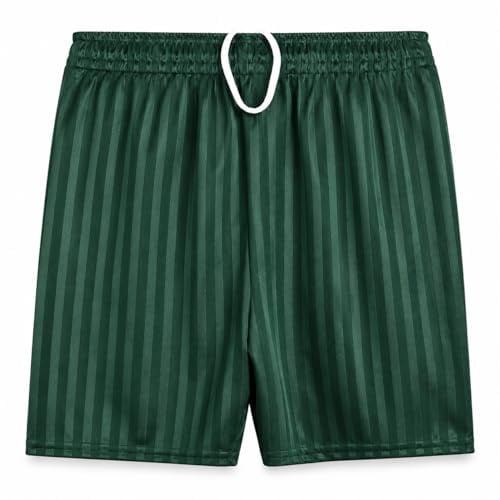COSHAL® Mens Football Shorts Sportswear Mens Athletic Shorts Mens Womens Running Gym Sports Fitness Shadow Stripe Shorts Mens Breathable PE Sports Short