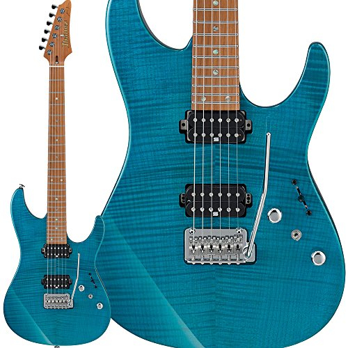 Ibanez MM1-TAB AZ Signature Transparent Aqua Blue - E-Gitarre