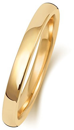 18 Karat (750) Gold 2mm Soft Court Form Herren/Damen - Trauring/Ehering/Hochzeitsring WJS1897418KY