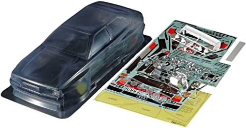 TAMIYA Karosserie-Satz Audi Quattro Rallye A2, Zubehör für ferngesteuertes Auto, Ersatzkarosserie, RC Modellbau