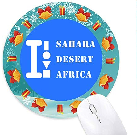 Sahara Wüste Afrika Mousepad Rund Gummi Maus Pad