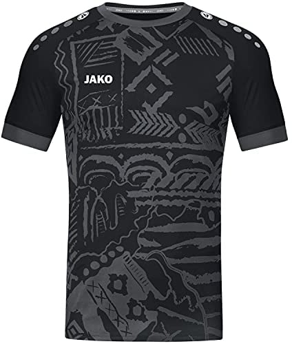 JAKO Tropicana Trikot Kids Schwarzgrau, 152 Kinder