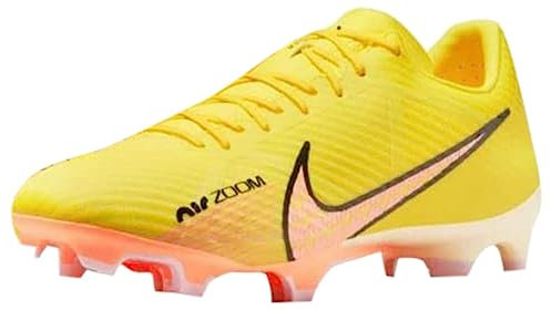 Nike Herren Mercurial Zoom Vapor 15 Academy Mg Sneaker, Yellow Strike Sunset Glow Coconut Milk, 43 EU