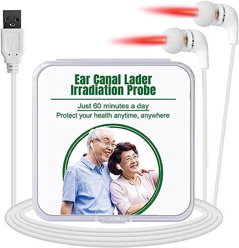 SonoPro Tinnitus Ear Laser Therapy Earplug,Luhaka Infrapeace Red Light Therapy Ear Plugs,Luhaka Acupeace Tinnitus Relief Device