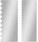 2 Pcs Stainless Steel Cake Scraper, Cake Scraper Buttercream Smoother, Cake Scraper Pastry Scraper Tool for Cake Decorating