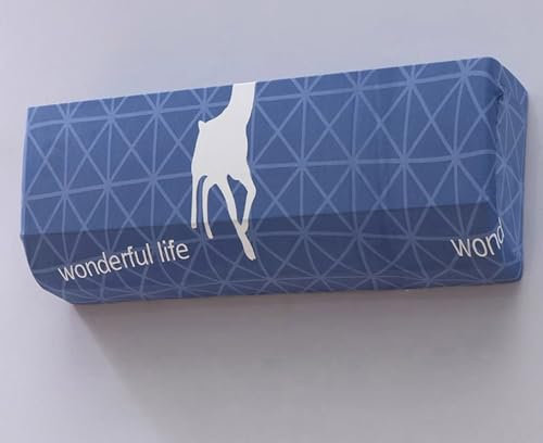 GGoty Air Conditioner Covers,Elastic All-Inclusive Hanging AC Covers,Universal Size Air Conditioner Dust Cover Protector Washable (1pcs,O)