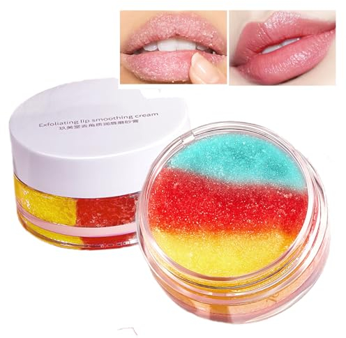 Organic Exfoliator Moisturizer Lip Scrub,Exfoliating Repairing Lips Brighten Lips Lip Care Products,Lip Line Wrinkle Treatment Exfoliates and Conditions Dry and Chapped Lips Lip Moisturizer Scrubber