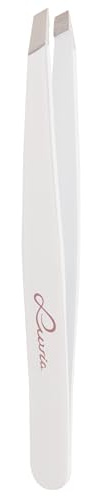 Professionelle Aluminum Pinzette, für die Augenbrauen, präzise Spitze, müheloses Zupfen, Zubehör, abgeschrägte Spitzen, Augenbrauenzupfen, Haarentfernung // Precision Tweezer - Candy