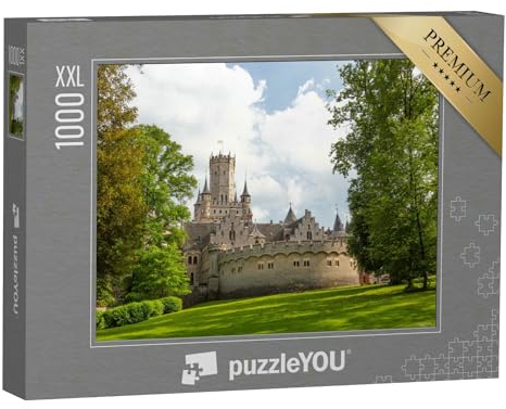 Puzzle 1000 Teile XXL „Schloss Marienburg bei Hannover, Niedersachsen“