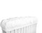 Radiator Cover Elastic Adjustable Modern White Washable Fabric with Valve Hose Cover for Radiator Dust Catcher Universal Extendable (L2)