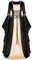 Spooktacular Creations Women Black Renaissance Dress Costume