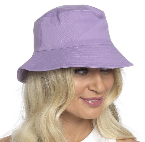 Undercover Ladies Cotton Bucket Hat GL1117 Lilac M/L
