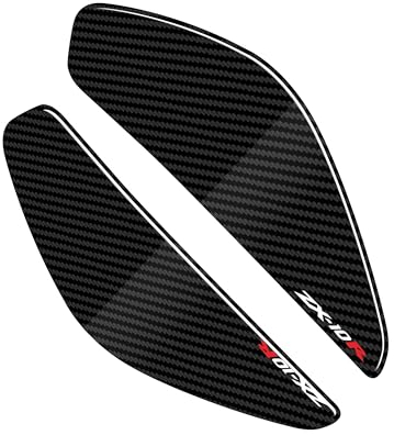 Motorrad-Tank-Aufkleber Motorrad Seiten Tankpad Gummi Tank Aufkleber Zubehör für Ka&wasaki ZX10R ZX-10R 2011-2021