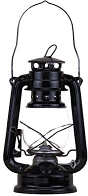 Pineeseatile lámpara de Queroseno lámpara Retro de keroseno Vintage portátil acampando Aceite para Quemar Luces de Aire Libre Negros