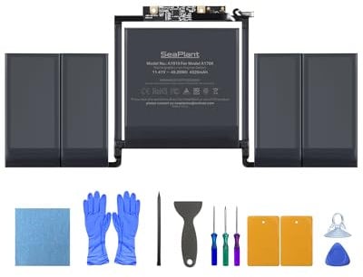 A1706 Battery Replacement for MacBook Pro 13-inch A1706 (2016, 2017) A1819 Battery