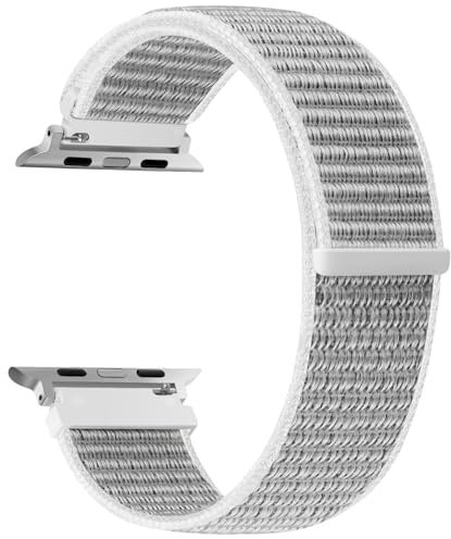WNIPH Correa Compatible Con Apple Watch Ultra/Ultra 2/iWatch Series 10 9 8 7 6 5 4 3 2 1/SE - Deportiva de Nailon Ajustable Para 49mm 46mm 45mm 44mm 42mm 41mm 40mm 38mm