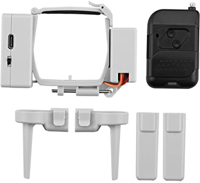 KICHOUSE Werfer drone drohnen drona Mini-Drohne Zubehör drohne drohne Lufttropfenversorgung uav Transporttropfer Nutzlast Airdrop-Gerät Transport Dropper Plastik Black