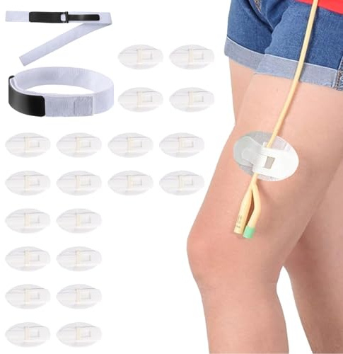 22 Stk Katheter Stabilisierungsgerät,Fixierbänder für Katheter-Beinhalter,Beinbeutel für Katheter,Katheter Halterung,Beinbeutelgurte,Urinbeutel Gurte,Urinbeutel Halter,Katheter Gurt,Katheterzubehör