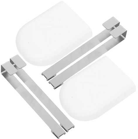 VICASKY 2pcs Hanging Toilet Tank Cleaner Tablet Holder Toilet Bowl Cleaner Bracket for Tank Cleaning Tablets for Fresh Bathroom Apartments and Events