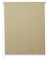Rollo HWC-D52, Fensterrollo Seitenzugrollo Jalousie, 80x230cm Sonnenschutz Verdunkelung Blickdicht - beige