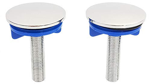 2 Inch Kitchen Faucet Plug Sink Cover Hole, Kitchen Sink Sprayer Hole Cover Blanking Metal Plug Plate Stopper Cover, 2 Pcs