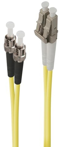 ALOGIC Cable Fibra Optica LC-ST Multi Mode Duplex LSZH OS2 2M