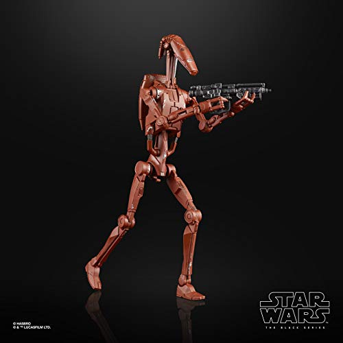 Black Series Star Wars The Battle Droid (Geonosis) Toy 6-inch Scale Attack of The Clones Collectible Figure, Kids Ages 4 and Up