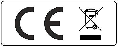 CE + WEEE Aufkleber PE-Folie - 20x8 mm (100)