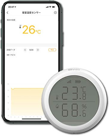 Capteur de température et d'humidité Zigbee - ORVIBO
