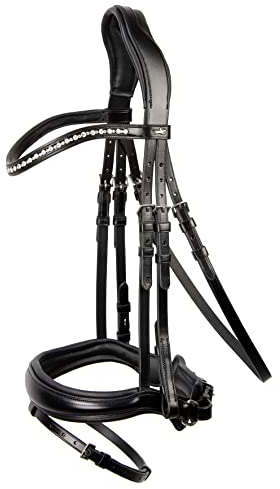 Schockemöhle Sports Brantford Anatomische Trense WB schwarz/Silber