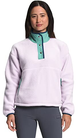 The North Face Cragmont Sweatshirt Lavender Fog-Wasabi-Shady Blue XL