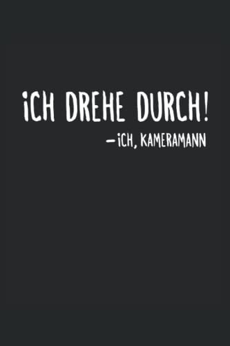 Kameramann Notizbuch (liniert) Film Crew