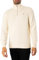 GANT Herren Lässiges Baumwoll-Sweatshirt Mit Halbem Reißverschluss, Cream, 3XL