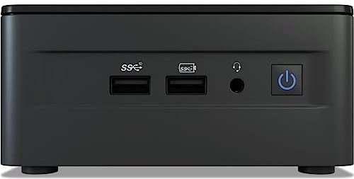 Intel NUC 13 Pro Kit NUC13ANHi5 Tall Mini Business Desktop Computer, 13th Gen 12-Core i5-1340P up to 4.6GHz, 16GB DDR4 RAM, 512GB PCIe SSD, WiFi 6, Bluetooth 5.3, Windows 11 Pro, AZ-XUT