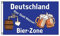 Stormflag Deutschland Bier statt Wasser Flagge 3x5ft Fahne/Flagge Bier Zone 90x150cm Polyester 90g mit Ösen mit Doppelnadel genäht.