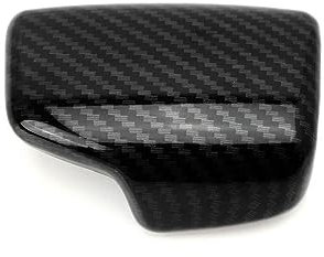 IDENUONA Schaltknauf Abdeckung für 2018 2019-2021 Audi A4 A5 Q5 Q7 A Stil Schwarz