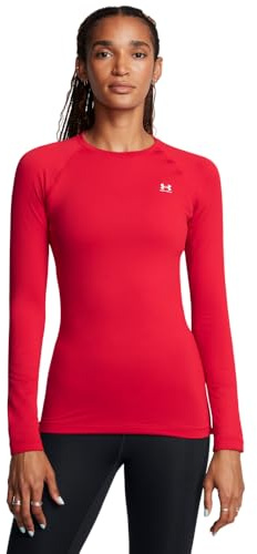 Under Armour Authentics - Maglietta Girocollo a Maniche Lunghe da Donna