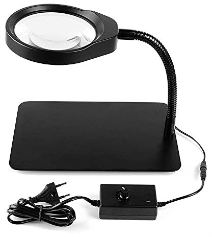 Magnifying Glass Magnifiers Desktop Illuminated Lights Adjustable Lighting Magnifying Glass Electronics Repair Repair Welding Multi Function Magnifying Mirror Journey