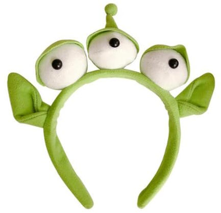 ATAYOU Drei-Augen Monster Plüsch Stirnband und Handschuhe für Karneval Fasching Fastnacht holloween Cosplay Kostüm damen