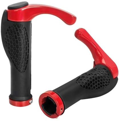Griffe Lenker Fahrradlenkergriffe, ergonomische Mountainbike-Griffe, Aluminium, doppelt verriegelbar, für, BMX, Roller, Downhill, Faltbare Fahrradgriffe