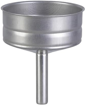 Lodoot Cafeteras de capacidad para 6 tazas, embudo de café eficiente para 6 tazas, construcción de acero inoxidable, cafetera de acero inoxidable, embudo de ranura para polvo de café