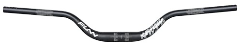 Funn Upturn Riser Lenker, Klemme 35mm, Breite 800mm, Rise 75mm (Schwarz) | dreifach konifiziert, AL6061 und AL6066, aufrechte Geometrie, Markierungen für Schalt- und Bremshebel, für MTB und BMX